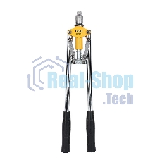 Двуручный заклепочник Deli DL2320 430мм, сталь Cr-Mo, диаметр заклепок 3,2/4,0/4,8 мм, прорезиненные рукояти