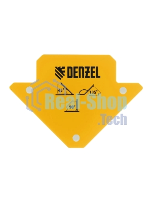 Фиксатор магнитный для сварочных работ Denzel усилие 25 LB