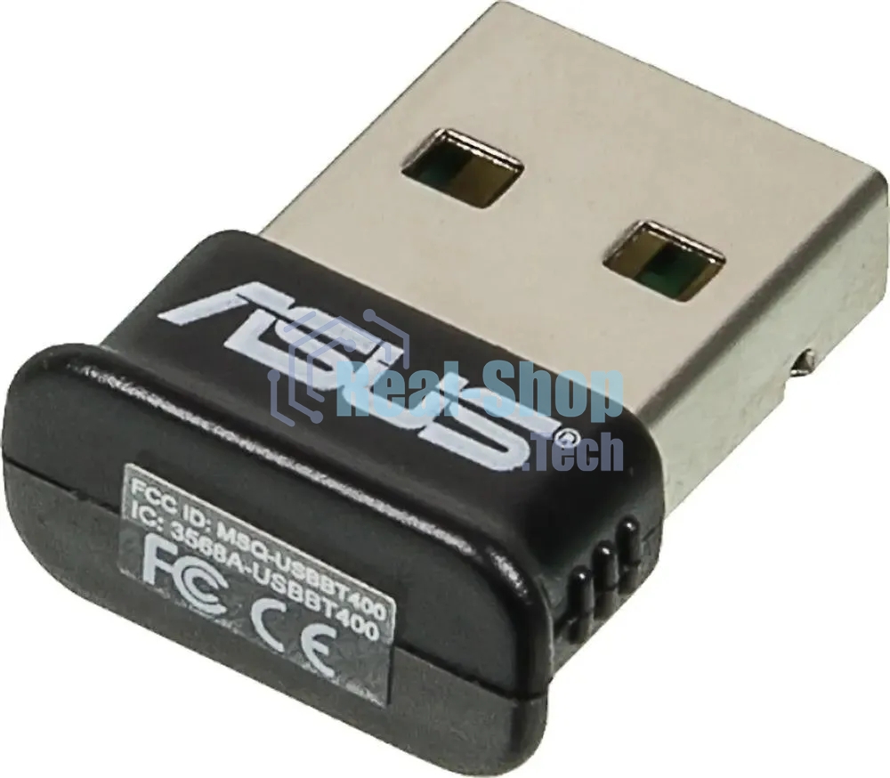 Сетевой адаптер Bluetooth ASUS USB-BT400 USB 2.0, 3 Мбит/с, радиус 10 м