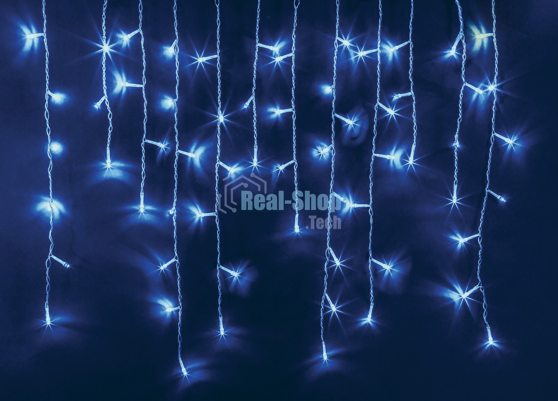 Гирлянда Navigator NGF-D029-04 (бахрома B 240 4.7х0.6м IP44 BL)