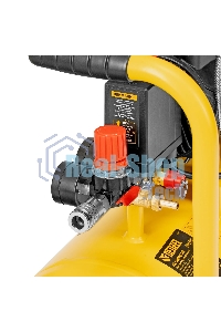 Компрессор безмасл. малошумный Denzel DLP-950/24, 950 Вт, 24 л, 2850 об/мин, 170 л/мин