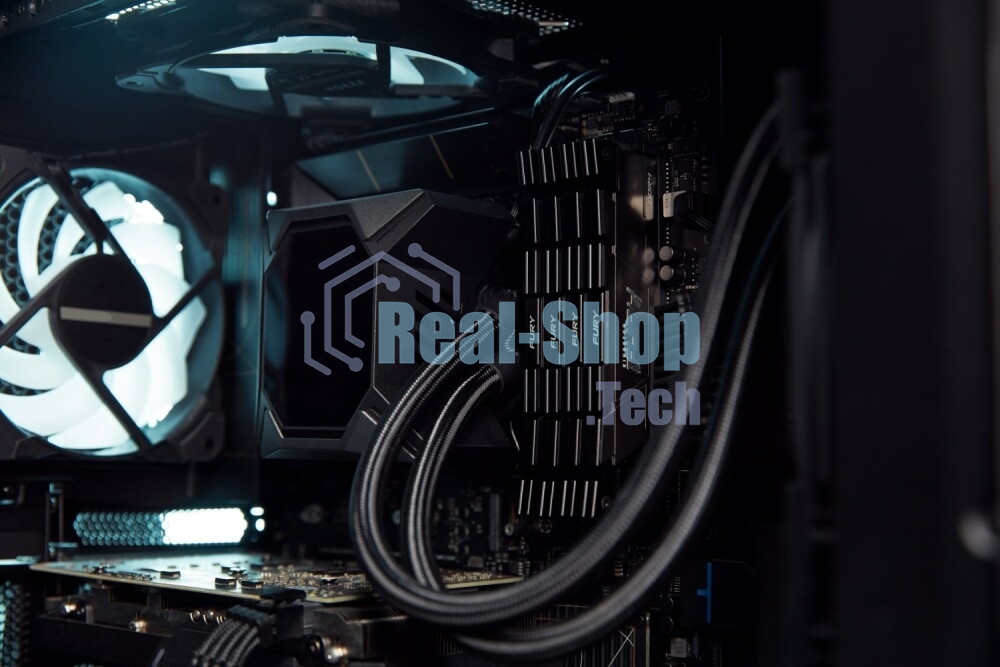 Оперативная память Kingston Fury Renegade, DDR4, 32GB (2x16GB), 3200MHz, CL16, DIMM, с радиаторами, серый/черный