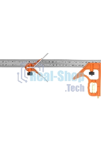 Угольник Sparta 300 мм, металлический, комбинированный