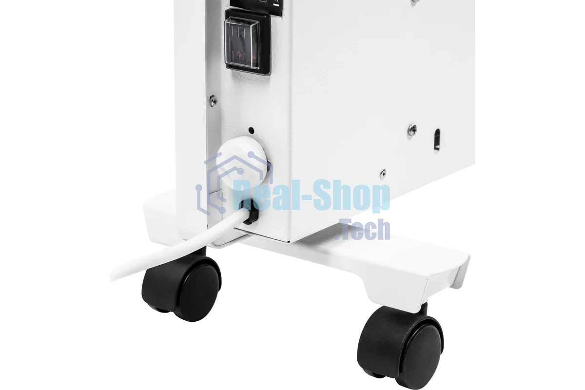 Конвектор MTX КМ-2000.2 белый, 2000 Вт, 25 м2, термостат