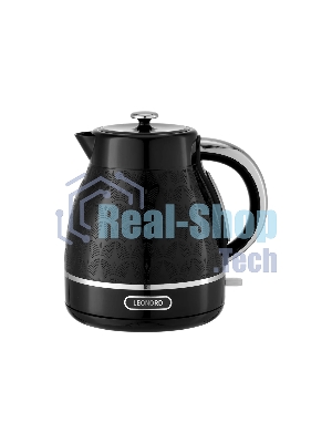 Чайник электрический LEONORD LE-1518 1,7 л, 2200 Вт, пластик, черный