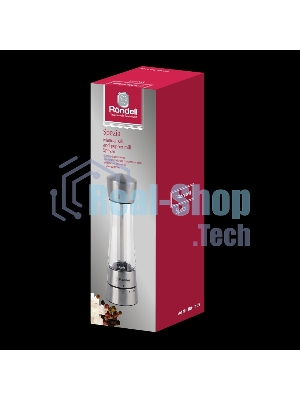 Мельница для соли и перца Rondell RD-1105, стальной