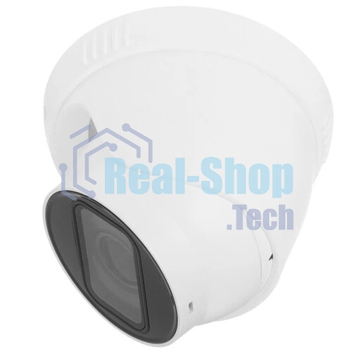 Уличная купольная IP-видеокамера Dahua 4Мп; 1/3” CMOS; моторизованный объектив 2.8~12мм; механический ИК-фильтр; WDR(120дБ); чувствительность 0.03лк@F1.7; сжатие: H.265+, H.265, H.264+, H.264, MJPEG;