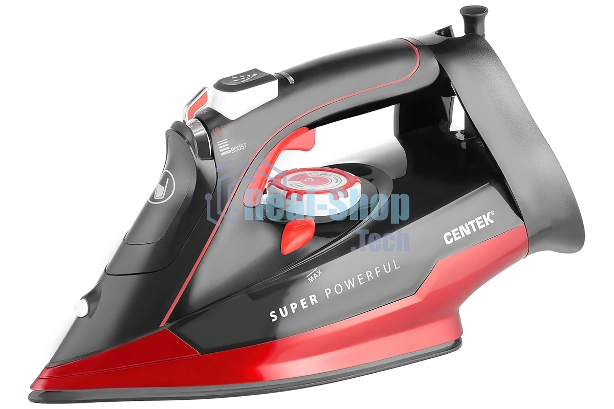 Утюг Centek CT-2359 красный/черный, 3300 Вт