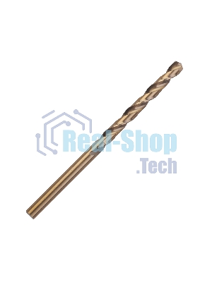 Сверло PATRIOT EXPERT по металлу, Р6М5К5, 4,5 мм, 1 шт в блистере