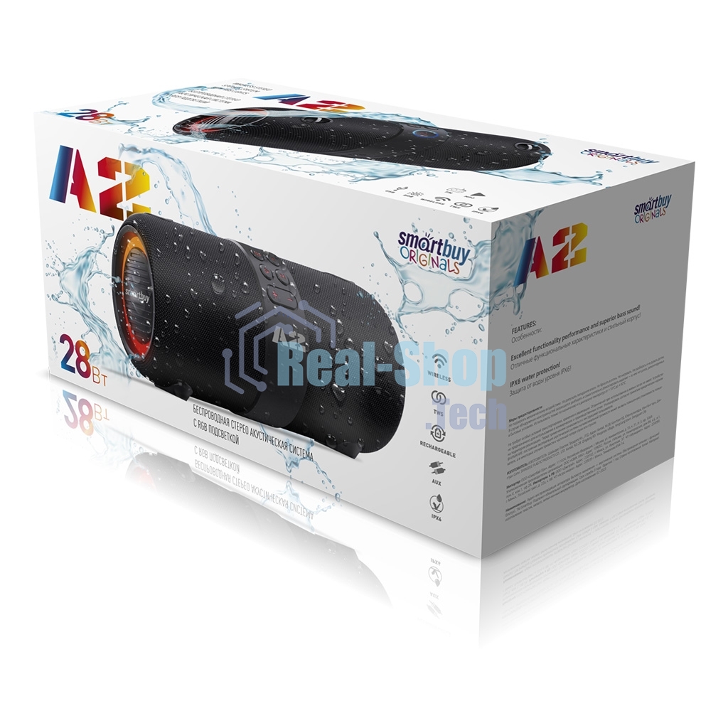 Колонка беспроводная SMARTBUY (SBS-5370) A2, черный