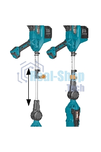 Воздуходувка аккумуляторная Bort BSS-40Li SuperJet (93418569)
