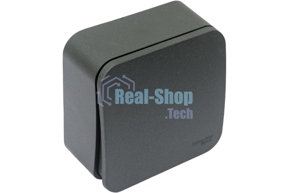 Выключатель 1-кл. ОП Blanca (сх.1) 10А 250 В изол. пласт. антрацит SchE