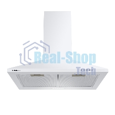 Вытяжка каминная HOMSair Delta 50 белый, 50 см, 600 куб. м/ч, 47 дБ