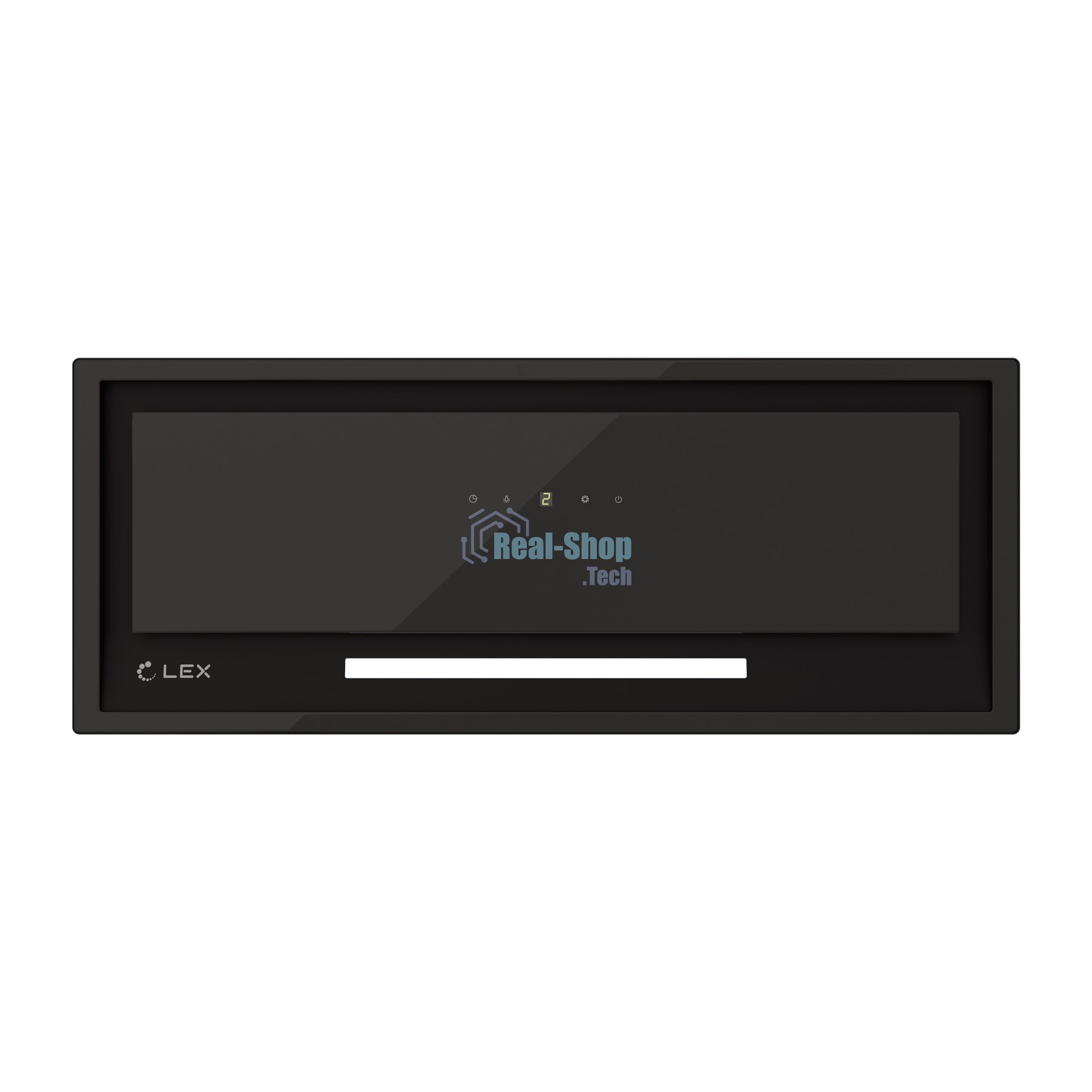 Вытяжка встраиваемая LEX Hyper 900 GS Inverter BL черный, 70 см, 850 куб. м/ч, 44 дБ