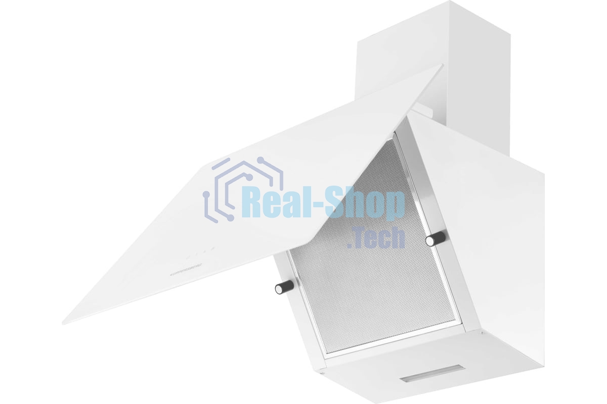 Вытяжка наклонная Kuppersberg F 605 W белый, 59.7 см, 1300 куб. м/ч, 48 дБ