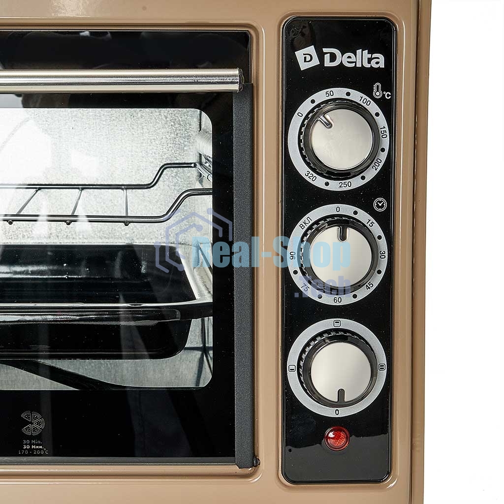 Мини-печь DELTA D-0123 бежевый