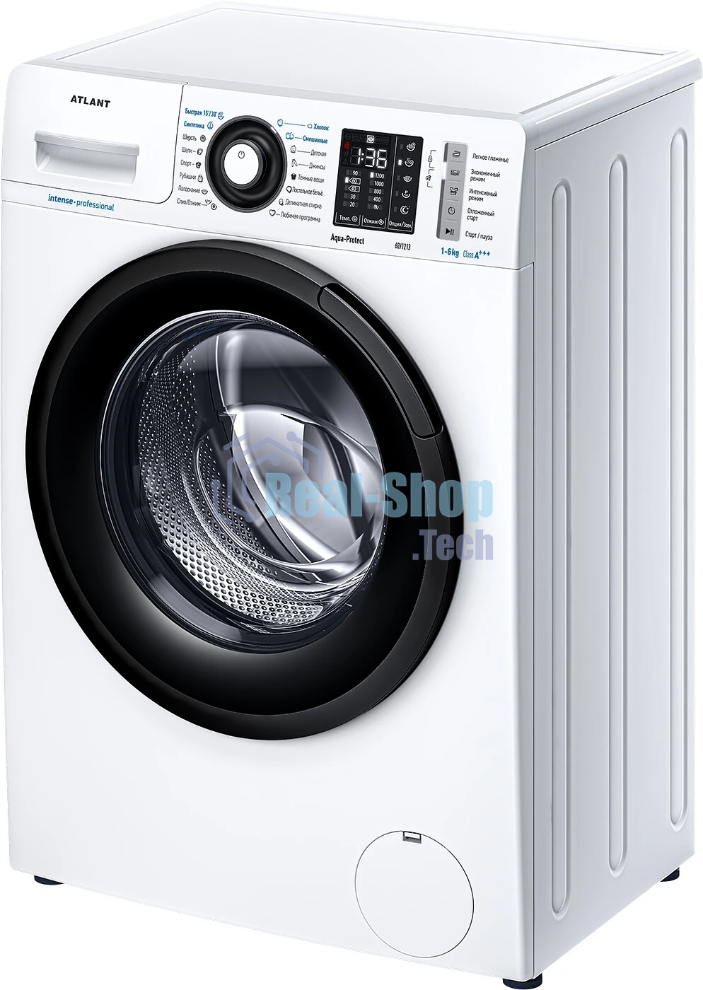 Стиральная машина ATLANT СМА 60У1013-02 белый, загрузка фронтальная 6 кг, 1000 об/мин, класс: А