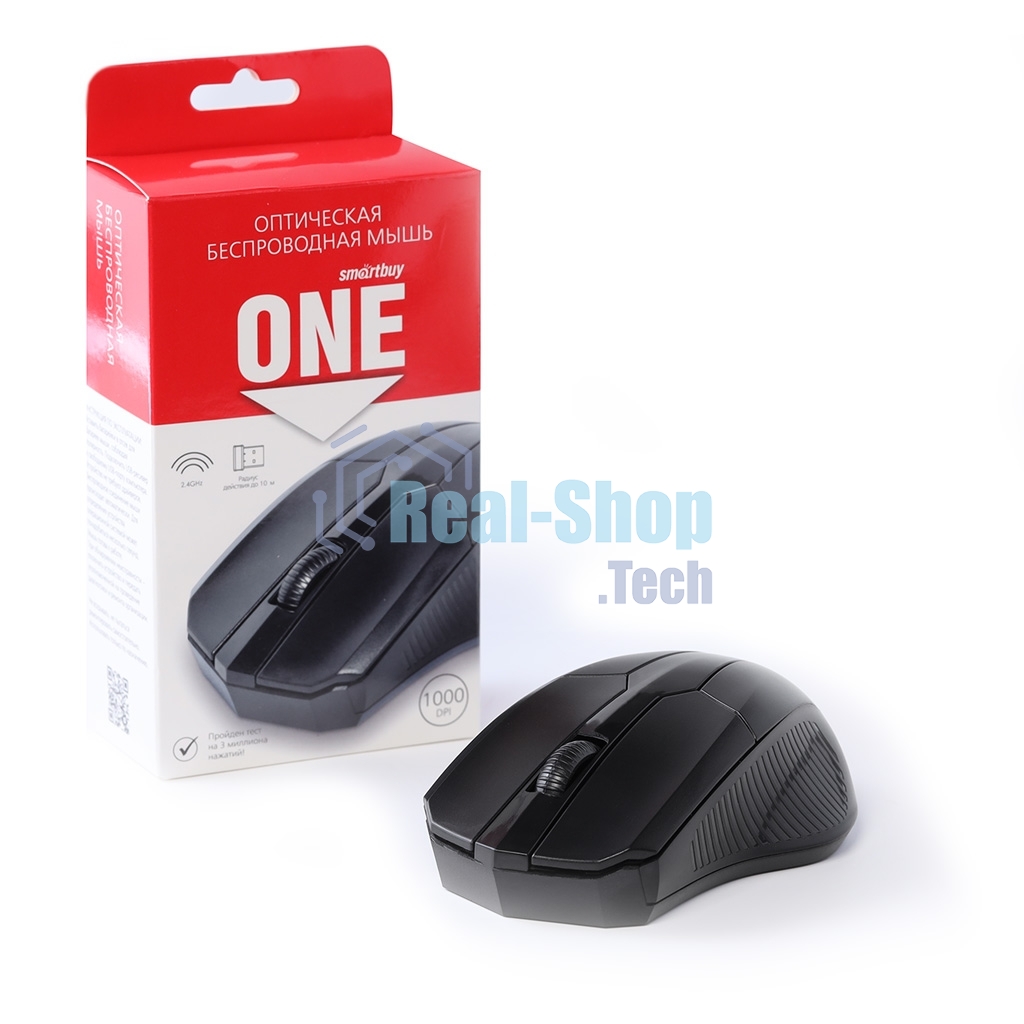 Мышь беспроводная Smartbuy (SBM-303AG-K) ONE 303AG-K черная