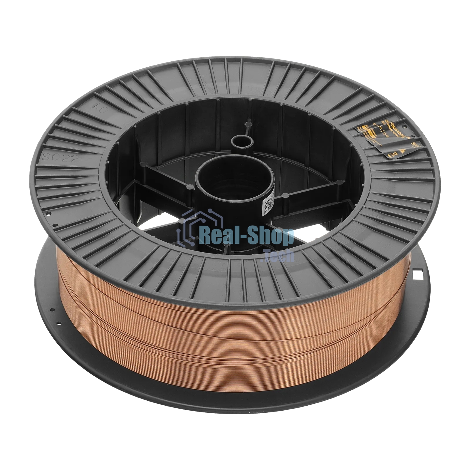 Омедненная проволока Denzel ER70S-6, диам. 1 мм, 15 кг, диам. катушки D300