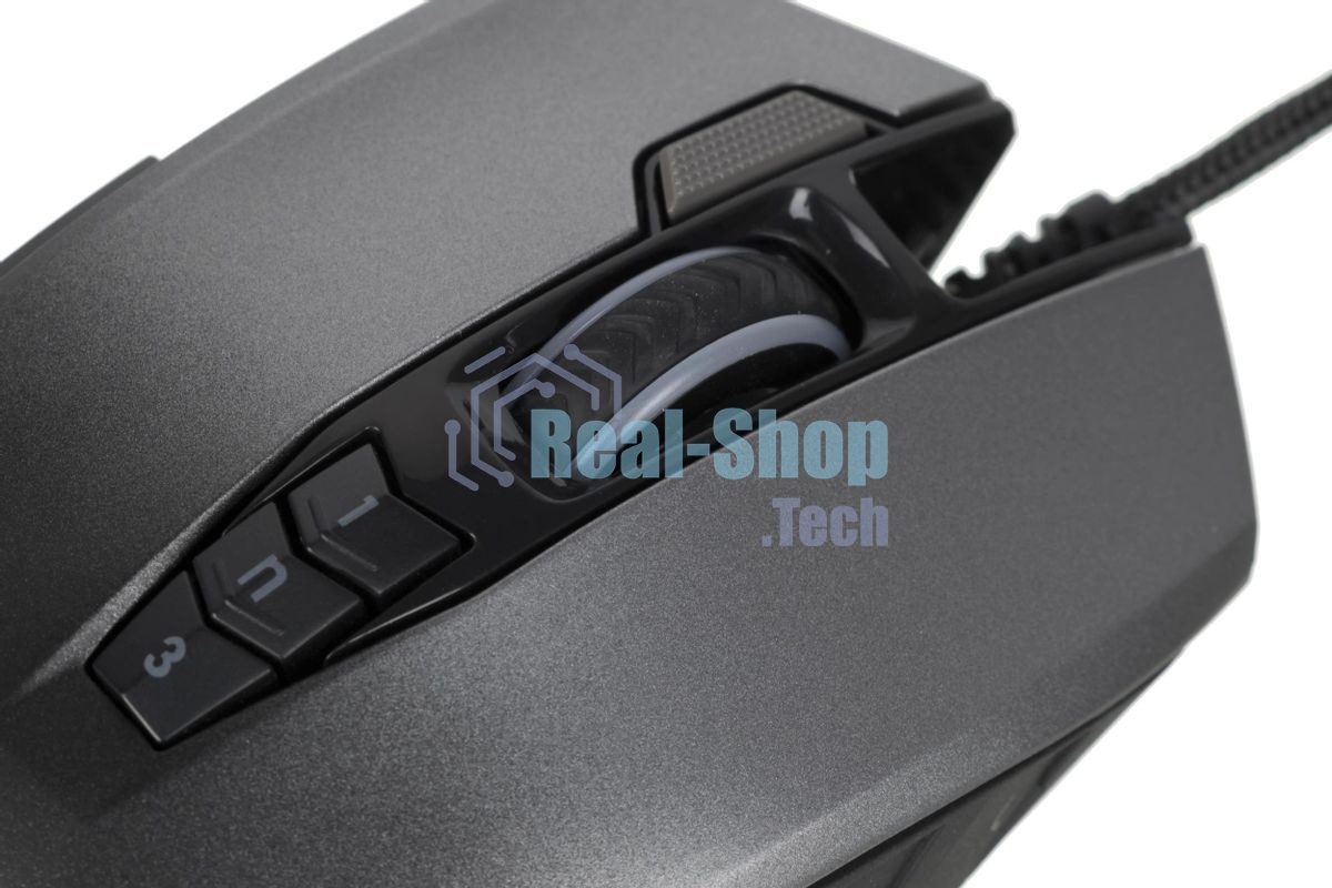 Мышь проводная A4Tech Bloody J95s серый, 8000 dpi, USB, кнопки - 9