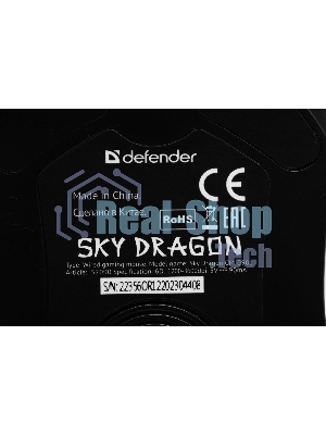 Мышь проводная Defender Sky Dragon GM-090L черный, 3200 dpi, USB, кнопки - 6