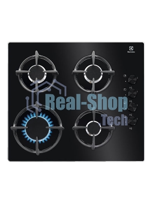 Газовая варочная поверхность Electrolux KGG6407K черный