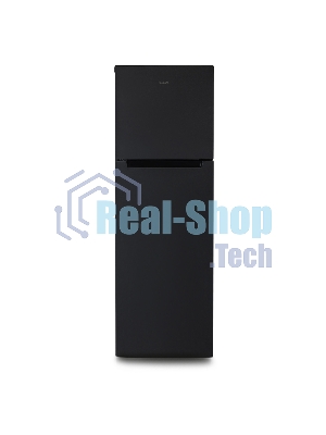 Холодильник Бирюса Б-B6039 черный двухкамерный 240/80л морозилка сверху