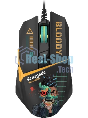 Мышь проводная A4Tech Bloody W63 Max Renegade черный, 12000 dpi, USB, кнопки - 7