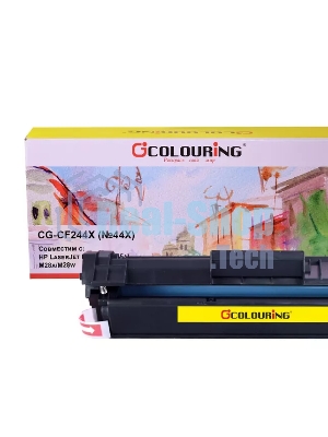 Картридж лазерный Colouring CG-CF244X (№44X) черный (2000 копий) для принтеров HP LaserJet Pro M15/M15a/M28a/M28w