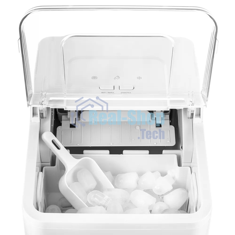Ледогенератор Kitfort КТ-1816, белый, 1,5 л, 120 Вт