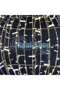 Светодиодная фигура Neon-night Шар диаметр 80 см 300 LED теплый белый эффект мерцания 230В