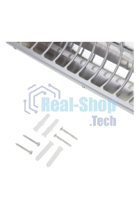 Обогреватель инфракрасный панельный Rexant 60-0060, серый, кварцевый, 1500 Вт, 20 м2, 3 режима обогрева