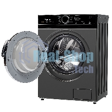 Стиральная машина Бирюса WMD-MX814/15 DM черная, загрузка фронтальная 8кг, 1400 об/мин., класс: A