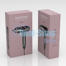 Фен Redmond HD1700 серый/коричневый, 1500 Вт, ионизация