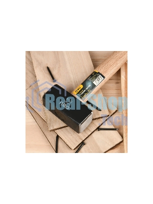 Кувалда Deli DL448010 1000 гр, деревянная рукоять
