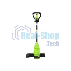Триммер Greenworks 25 см, авт., 24V, с АБ 2 А.ч. и ЗУ слайдер 2,0А 2107207SA
