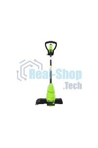 Триммер Greenworks 25 см, авт., 24V, с АБ 2 А.ч. и ЗУ слайдер 2,0А 2107207SA