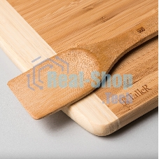 Доска разделочная TalleR TR-52204 с лопаткой, 29,5x34,5x1,9 см + 30,5 см