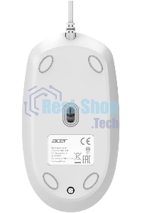 Комплект клавиатура + мышь Acer OCC400 клав:белый мышь:белый USB (ZL.ACCCC.014)