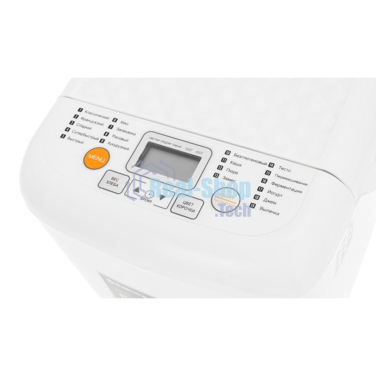 Хлебопечка Sakura SA-7508W 500 Вт, 19прогр 500/600гр