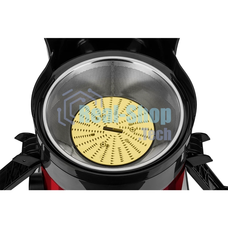 Соковыжималка Scarlett SC-JE50S48 красный, центробежная, 2400 Вт, 1000 мл, механическое