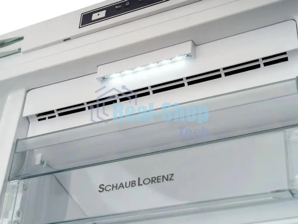 Встраиваемая морозильная камера Schaub Lorenz SL FE225WE, 197л, No Frost, 41 дБ, жеское крепление, электронное управление, Габариты (ШxГxВ), см: 54x54,5x177