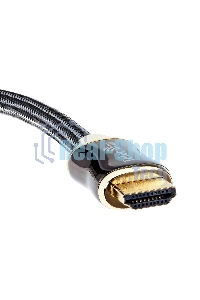 Кабель HDMI 19M/M,ver. 2.1, 8K@60 Hz 2m метал разъемы, нейлоновая оплетка Telecom TCG300-2M