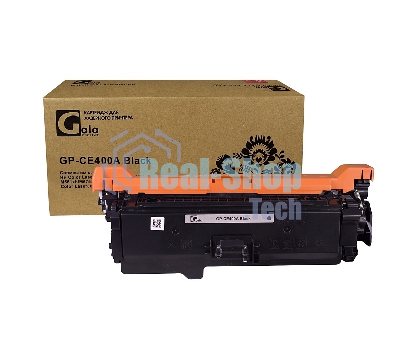 Картридж лазерный GalaPrint GP-CE400A черный (5500 стр) для HP Color LaserJet Enterprise M551dn/M551n/M551xh