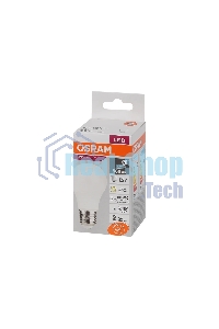 Лампа светодиодная OSRAM 4058075577893 LED Value LVCLA60 7SW/830 грушевидная матовая E27 230В 10х1 RU