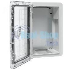Бокс пластиковый с монтажной платой прозр. дверь EKF PROxima PBT65MP001 300х200х130 мм IP65
