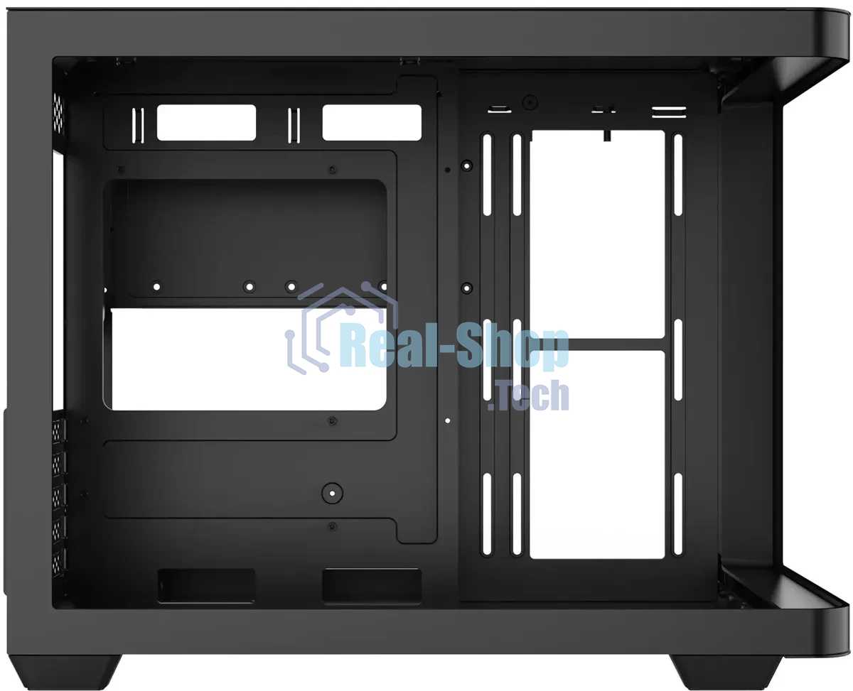 Компьютерный корпус Bloody BD-CC112 черный без БП mATX 9x120мм 2xUSB 3.0 audio bott PSU