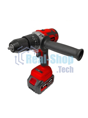 Дрель-шуруповерт аккумуляторная Edon UAD-21BL, 21В, 1 АКБ, Ударная, Кейс