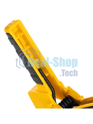 Струбцина клещеобразная Denzel усиленная 100 х 80 мм, двухкомпонентные рукоятки