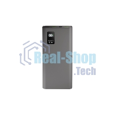 Портативный аккумулятор OLMIO QR-20, 20000mAh, 22.5W, QuickCharge3.0/PowerDelivery, LCD, серый